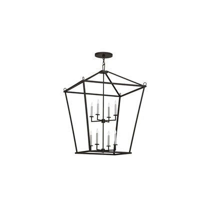 Kitzi 8 Light 51" Wide Taper Candle Pendant