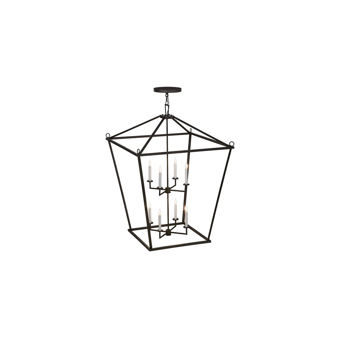 Kitzi 8 Light 51" Wide Taper Candle Pendant