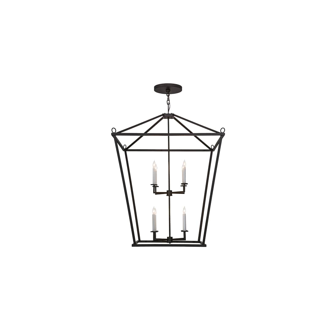 Kitzi 8 Light 51" Wide Taper Candle Pendant