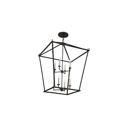 Kitzi 8 Light 51" Wide Taper Candle Pendant