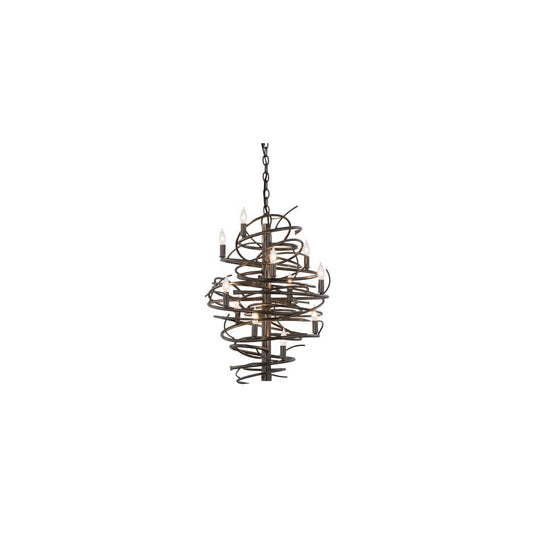 Cyclone 13 Light 20" Wide Taper Candle Pendant