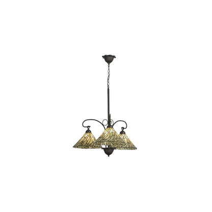 Willow Jadestone 3 Light 30" Wide Chandelier