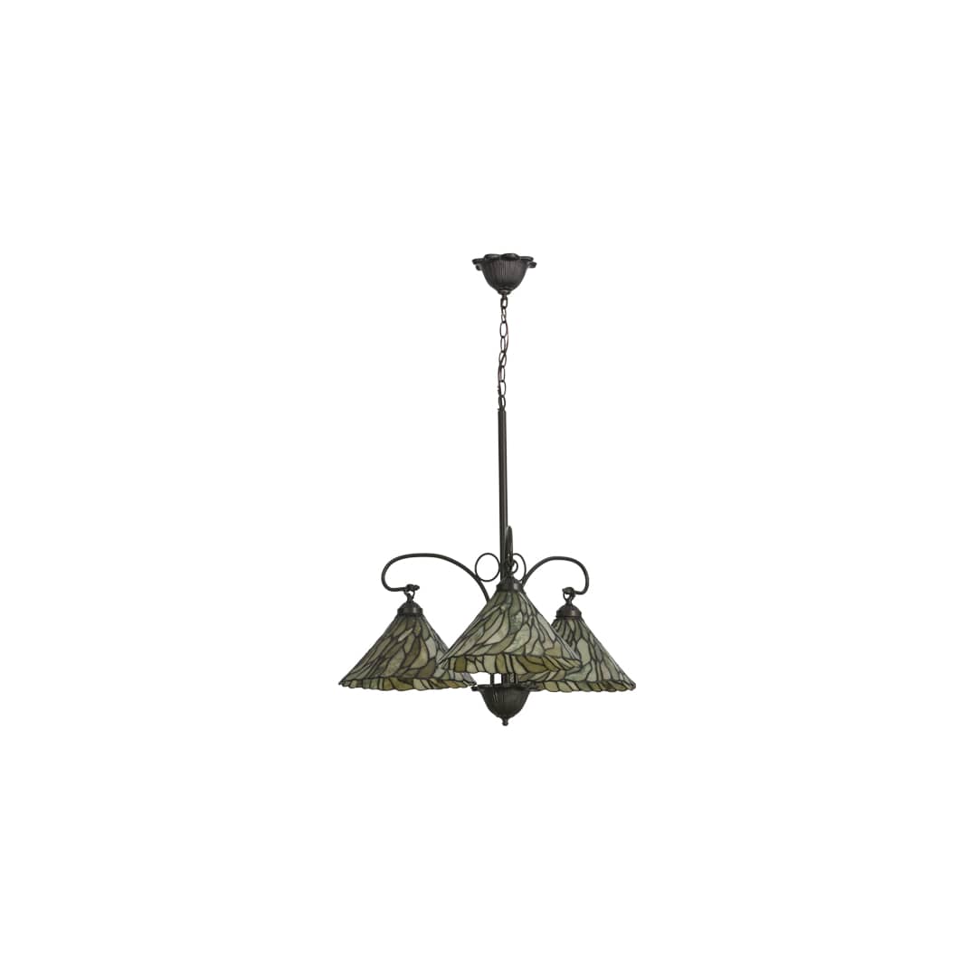 Willow Jadestone 3 Light 30" Wide Chandelier