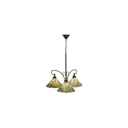 Willow Jadestone 3 Light 30" Wide Chandelier