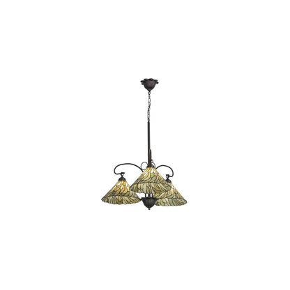 Willow Jadestone 3 Light 30" Wide Chandelier