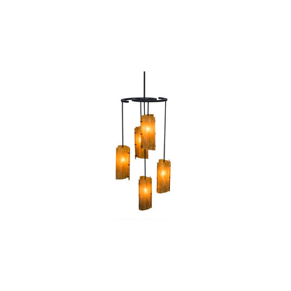 Vortex 5 Light 34" Wide Chandelier