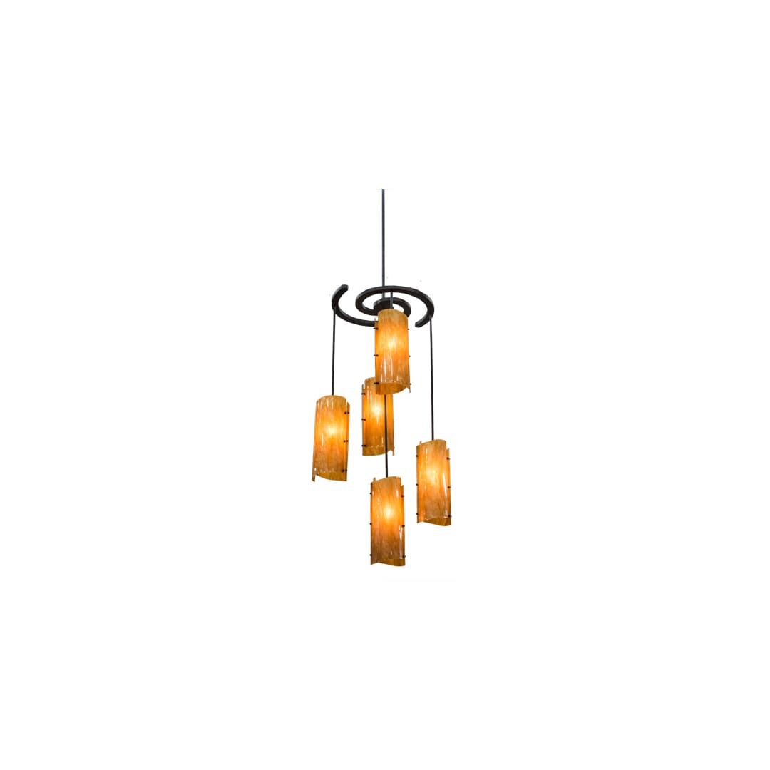 Vortex 5 Light 34" Wide Chandelier
