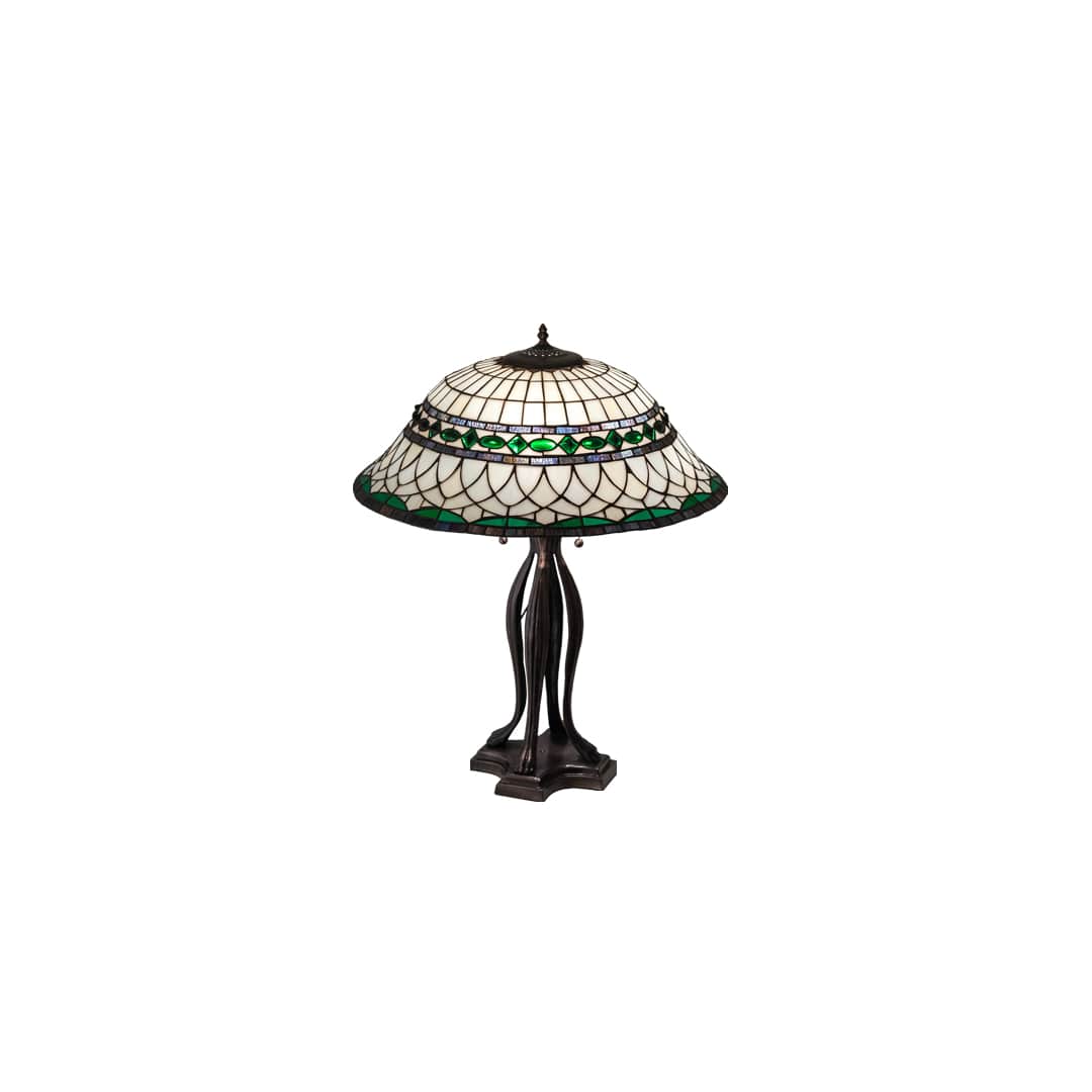 3 Light 30" Tall Accent Table Lamp