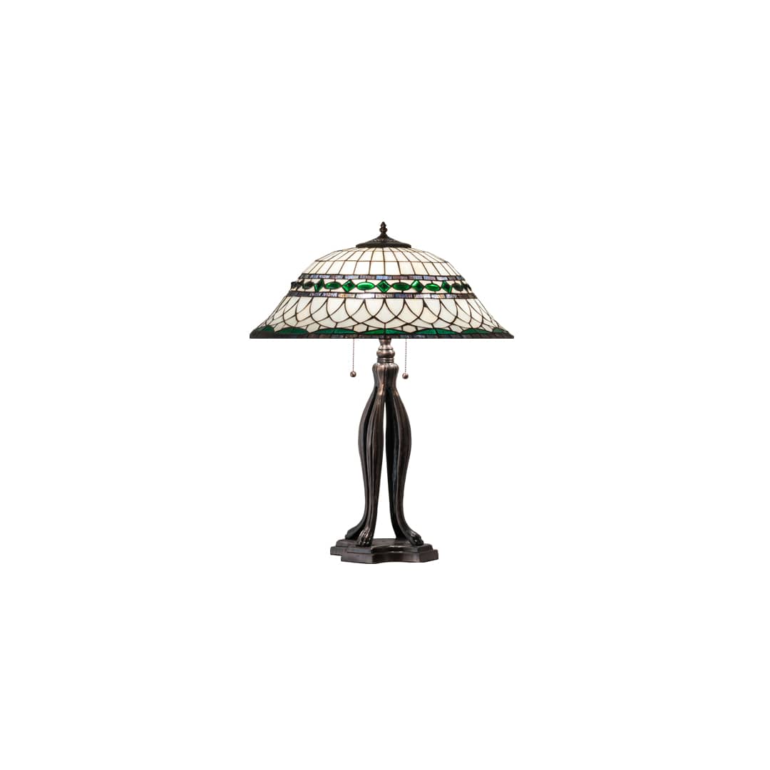 3 Light 30" Tall Accent Table Lamp