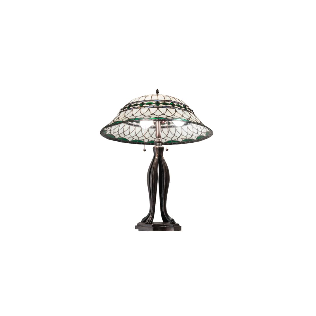 3 Light 30" Tall Accent Table Lamp