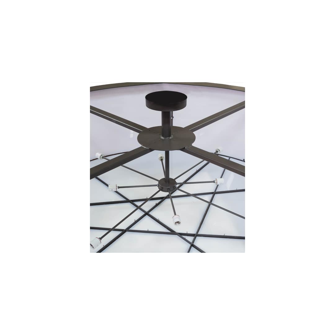 Cilindro 8 Light 84" Wide Pendant