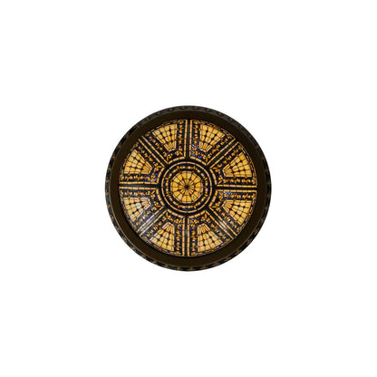 Fleur-de-lis 4 Light 29" Wide Semi-Flush Bowl Ceiling Fixture