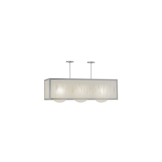Quadrato 3 Light 17" Wide Linear Pendant