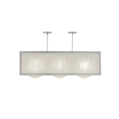 Quadrato 3 Light 17" Wide Linear Pendant