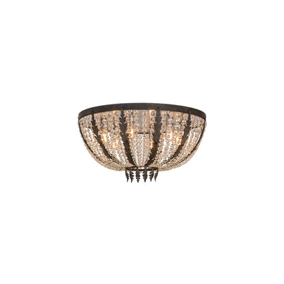 Chrisanne 6 Light 32" Wide Flush Mount Bowl Ceiling Fixture