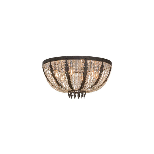 Chrisanne 6 Light 32" Wide Flush Mount Bowl Ceiling Fixture