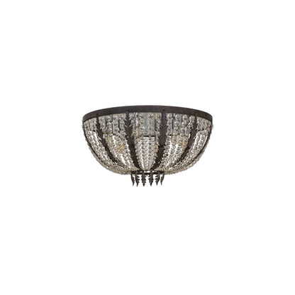 Chrisanne 6 Light 32" Wide Flush Mount Bowl Ceiling Fixture