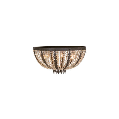 Chrisanne 6 Light 32" Wide Flush Mount Bowl Ceiling Fixture