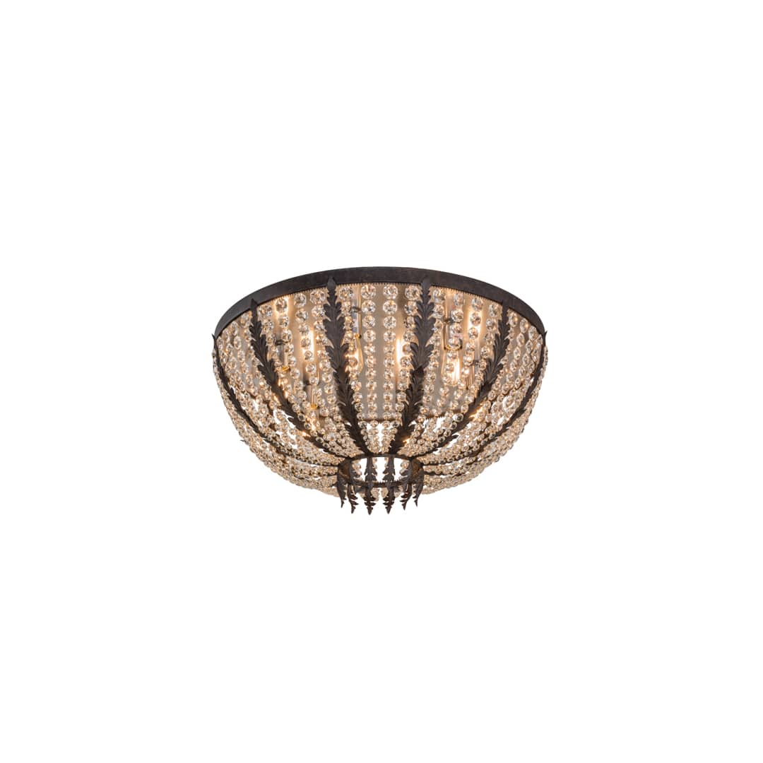 Chrisanne 6 Light 32" Wide Flush Mount Bowl Ceiling Fixture