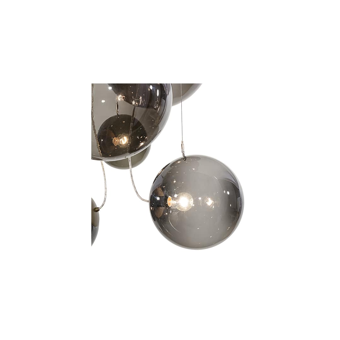 Bola 9 Light 40" Wide Abstract Multi Light Pendant