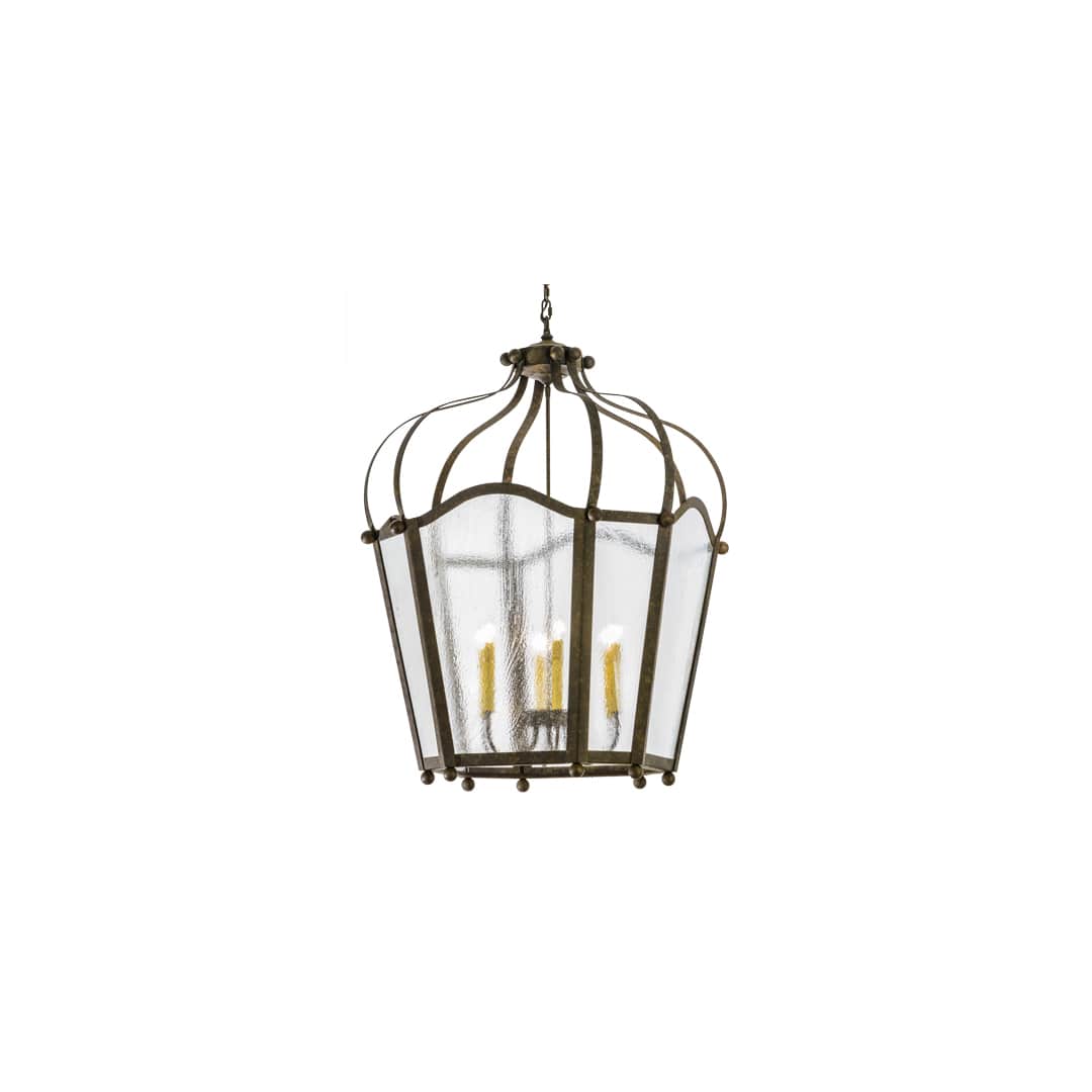 Citadel 6 Light 33" Wide Taper Candle Pendant