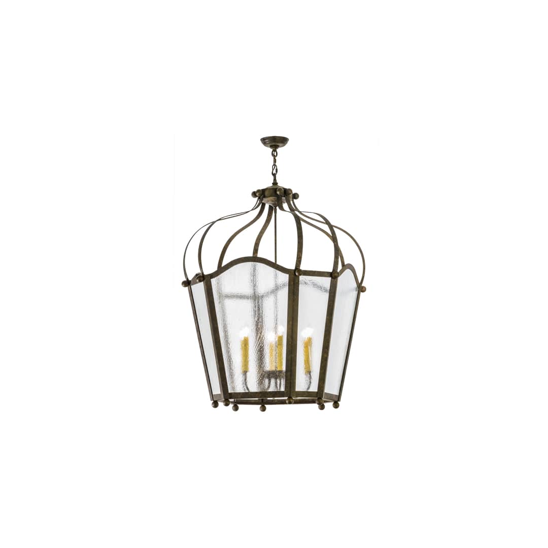 Citadel 6 Light 33" Wide Taper Candle Pendant