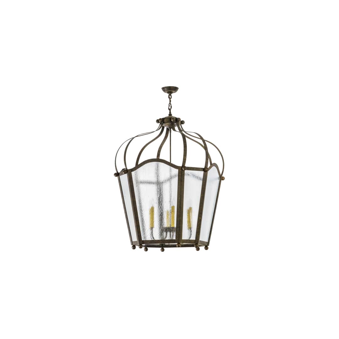 Citadel 6 Light 33" Wide Taper Candle Pendant