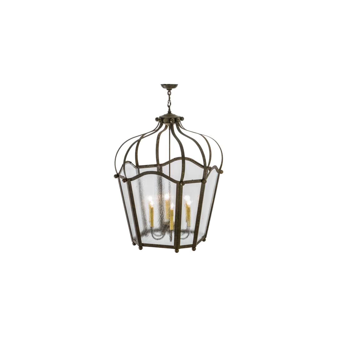 Citadel 6 Light 33" Wide Taper Candle Pendant