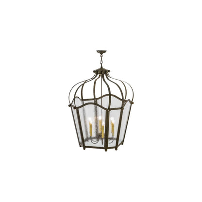 Citadel 6 Light 33" Wide Taper Candle Pendant