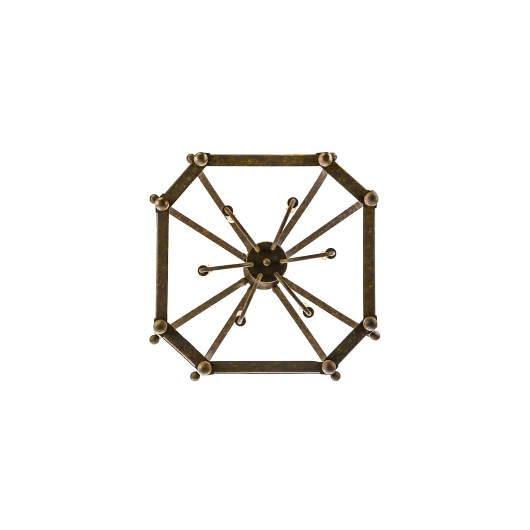 Citadel 6 Light 33" Wide Taper Candle Pendant