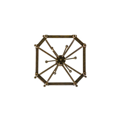 Citadel 6 Light 33" Wide Taper Candle Pendant