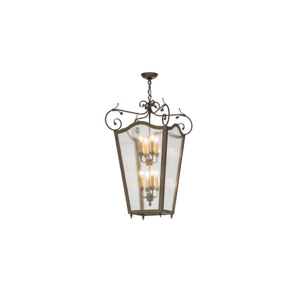 Tessa 8 Light 28" Wide Taper Candle Pendant