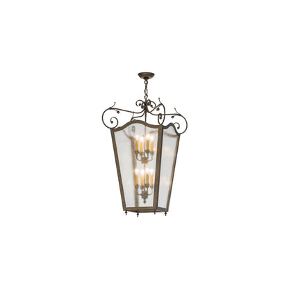 Tessa 8 Light 28" Wide Taper Candle Pendant