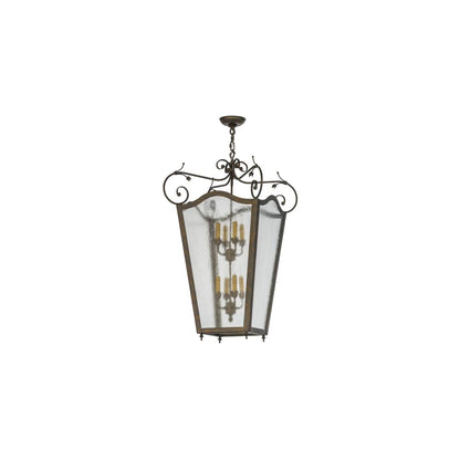 Tessa 8 Light 28" Wide Taper Candle Pendant
