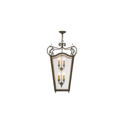 Tessa 8 Light 28" Wide Taper Candle Pendant