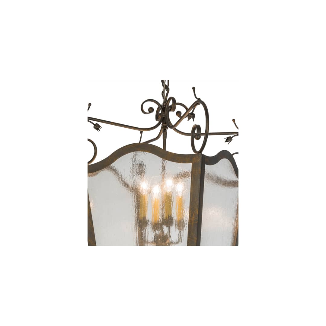 Tessa 8 Light 28" Wide Taper Candle Pendant