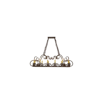 Carlotta 12 Light 25" Wide Taper Candle Pendant