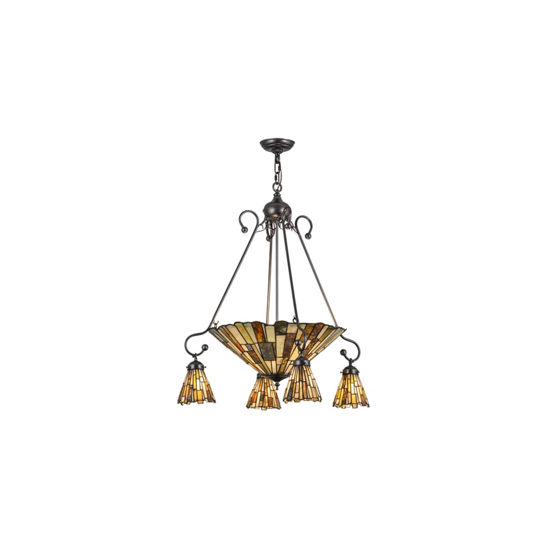 Delta Jadestone 5 Light 30" Wide Chandelier