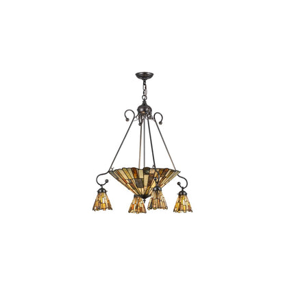 Delta Jadestone 5 Light 30" Wide Chandelier