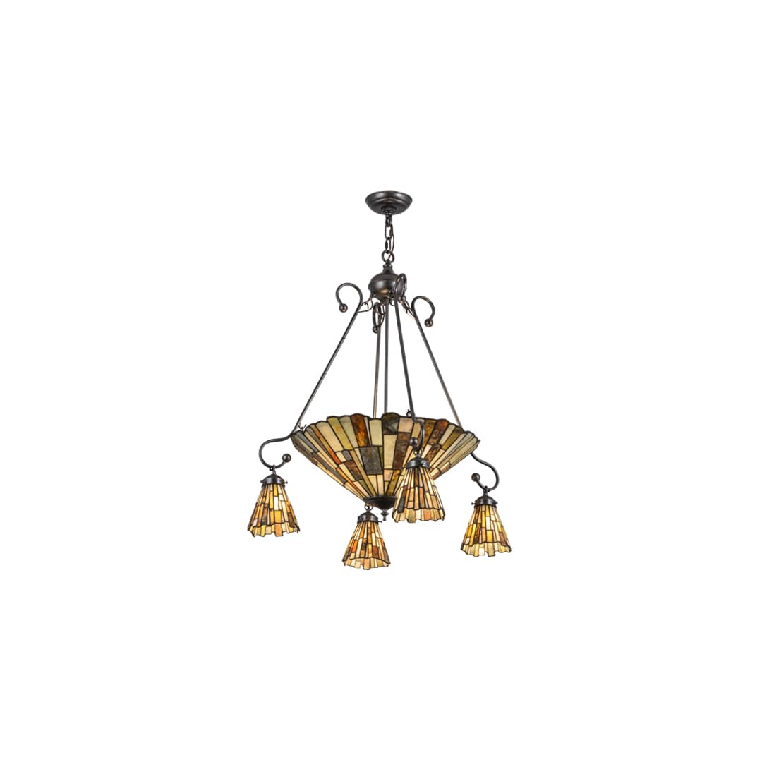 Delta Jadestone 5 Light 30" Wide Chandelier