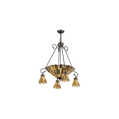 Delta Jadestone 5 Light 30" Wide Chandelier