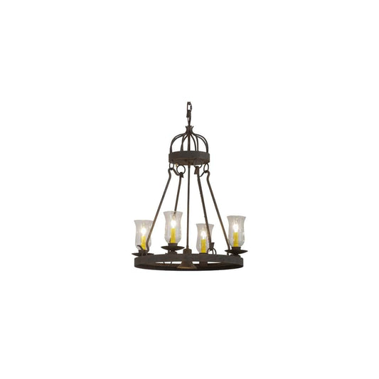 Lakeshore 4 Light 24" Wide Ring Chandelier