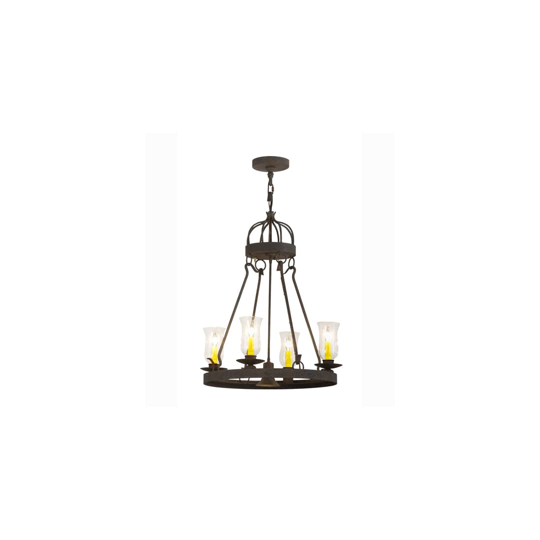 Lakeshore 4 Light 24" Wide Ring Chandelier