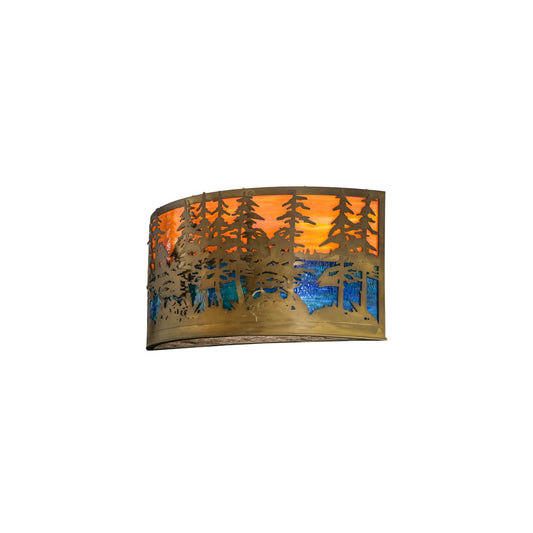 Tall Pines 2 Light 18" Tall Wall Sconce
