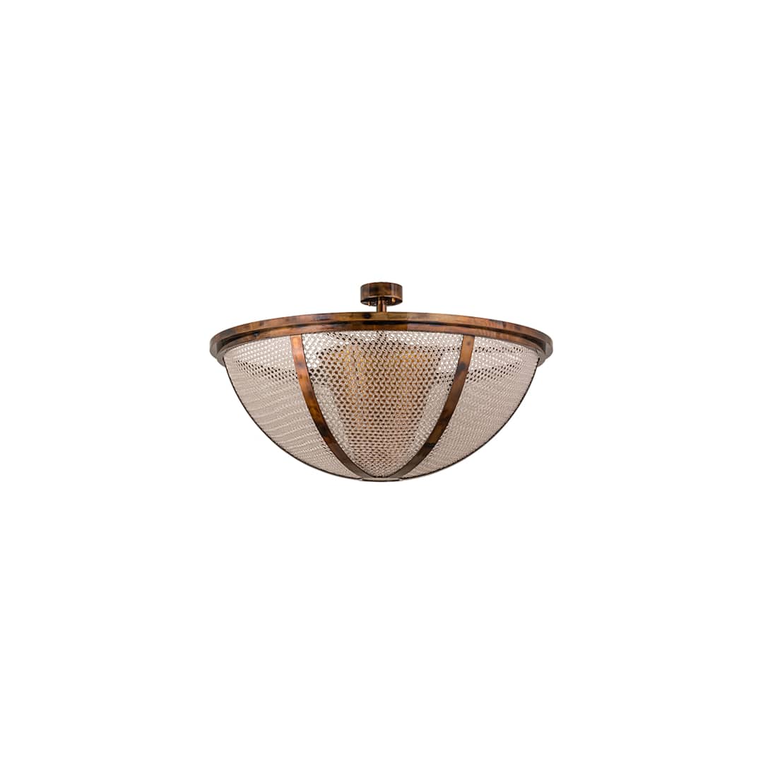 Maille 5 Light 48" Wide Semi-Flush Bowl Ceiling Fixture
