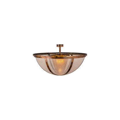 Maille 5 Light 48" Wide Semi-Flush Bowl Ceiling Fixture