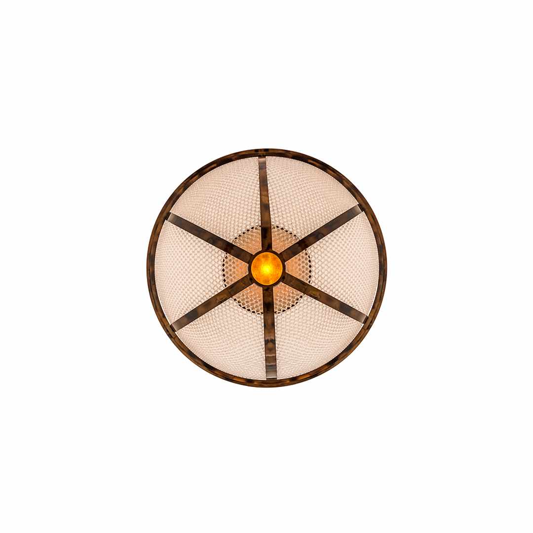 Maille 5 Light 48" Wide Semi-Flush Bowl Ceiling Fixture