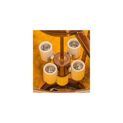 Maille 5 Light 48" Wide Semi-Flush Bowl Ceiling Fixture