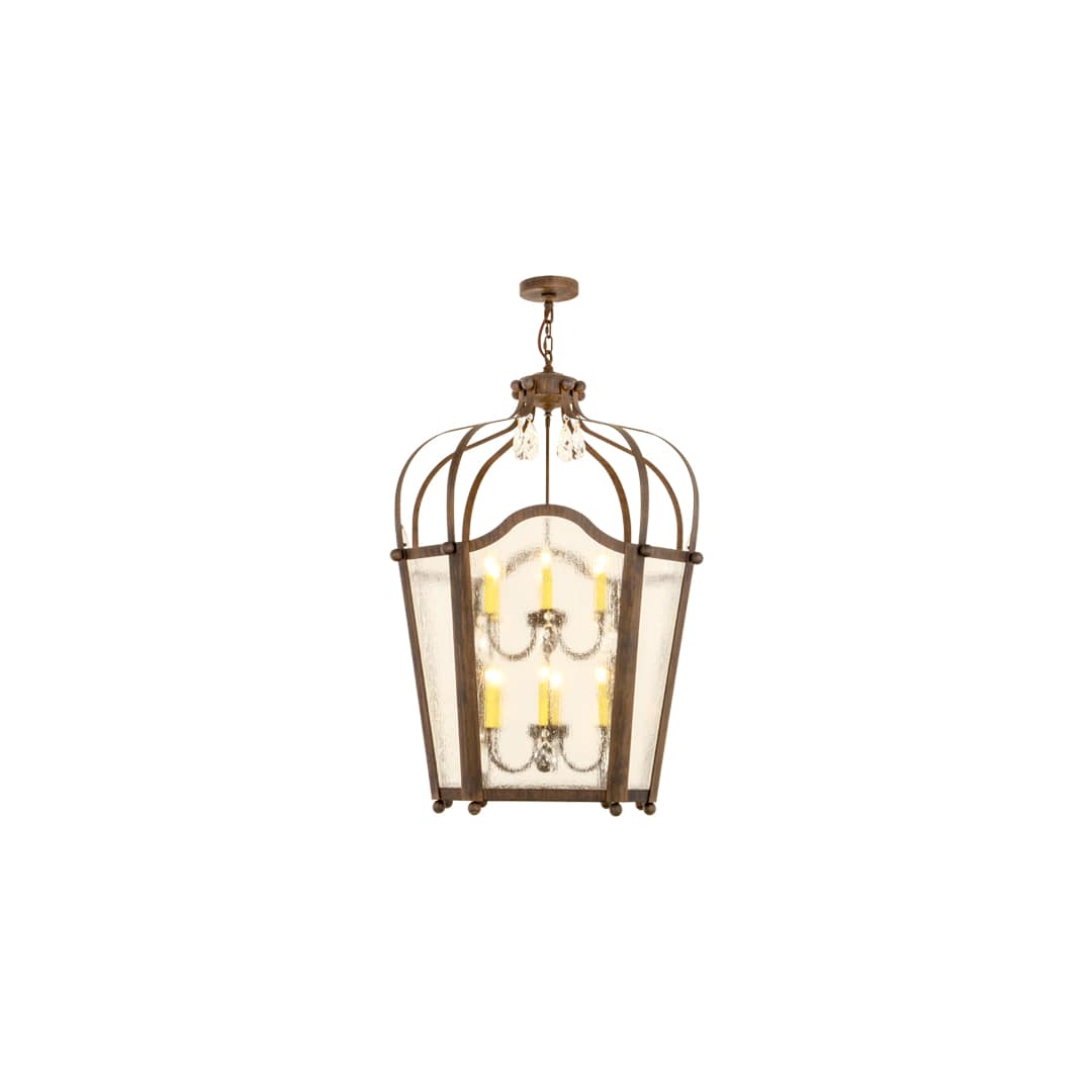 Citadel 12 Light 35" Wide Taper Candle Pendant