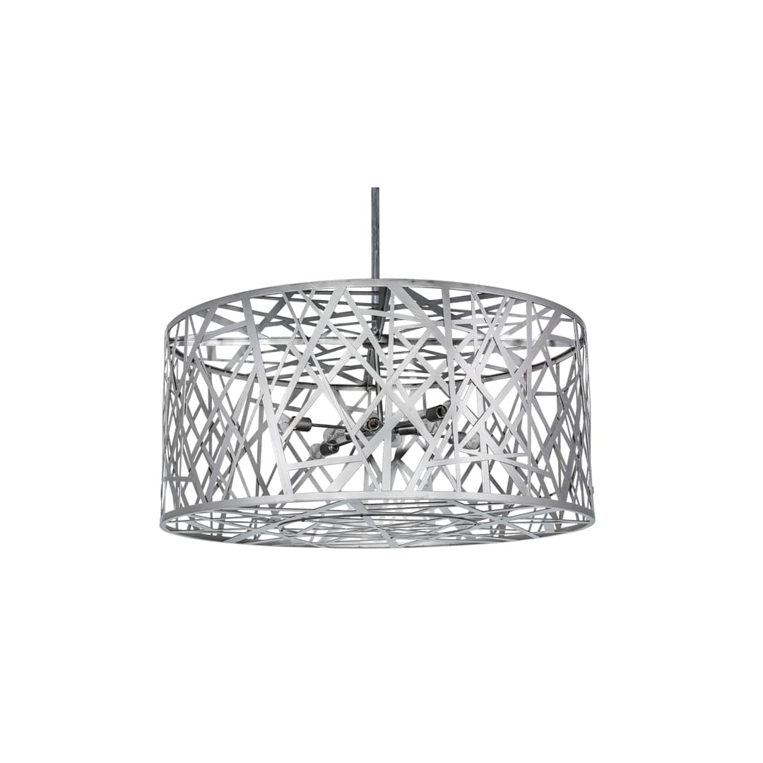 Bird's Nest 8 Light 54" Wide Cage Pendant